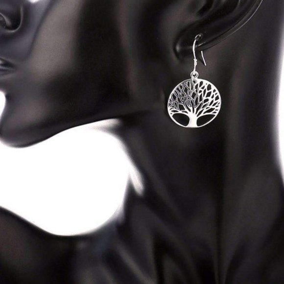 🔴Deleting 1/13🔴Tree of Life Necklace and Earrings Set - Picture 3 of 5